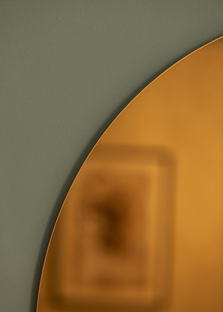 KAILA Mirror Golden Bronze 70 cm Ø