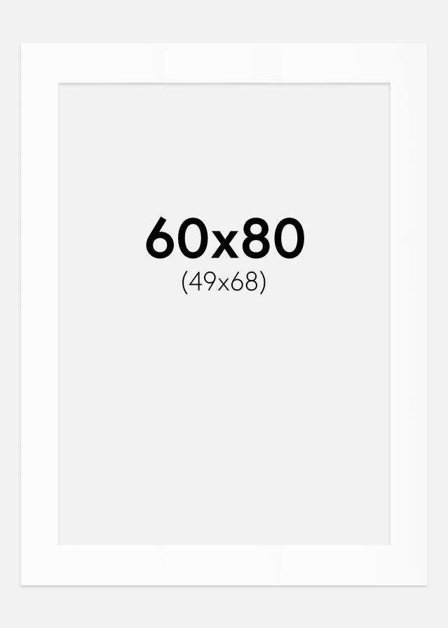 Artlink Mount White Standard (White Core) 60x80 cm (49x68)