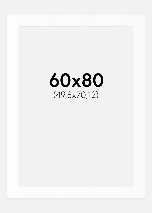 Artlink Mount White Standard (White Core) 60x80 cm (49,8x70,12)