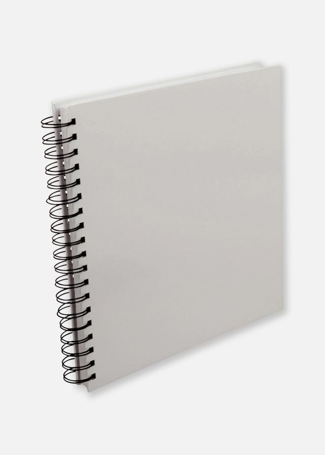 Estancia Square Spiral bound photo album White - 25x25 cm (80 White pages / 40 sheets)
