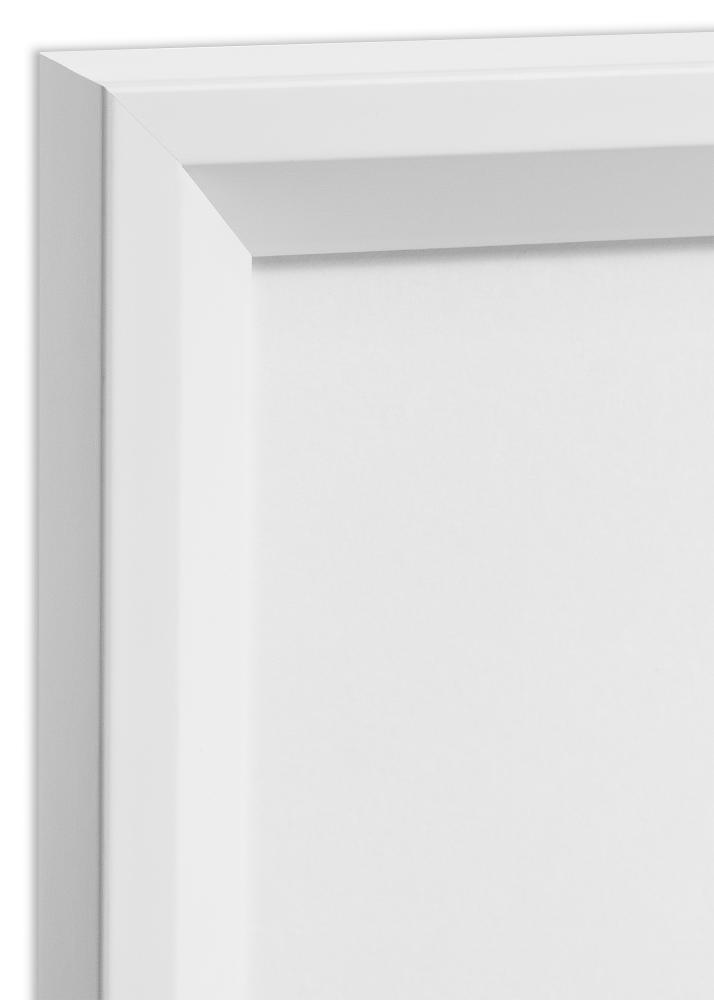 Ram med passepartou Frame Globe White 40x100 cm - Picture Mount Black 30x91 cm