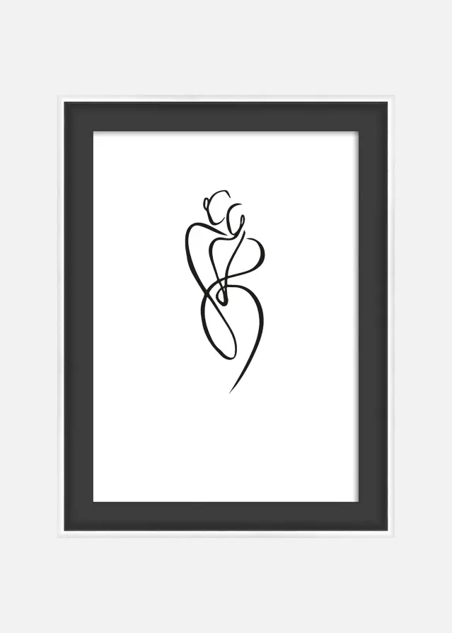 Walther Frame Silhouette Black 10x15 cm