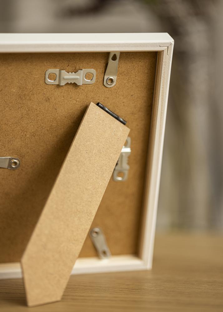 Ram med passepartou Frame E-Line White 13x18 cm - Picture Mount White 3,5x5 inches