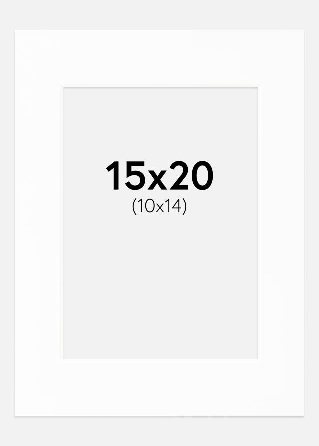 Galleri 1 Mount Canson White (White Core) 15x20 cm (10x14)