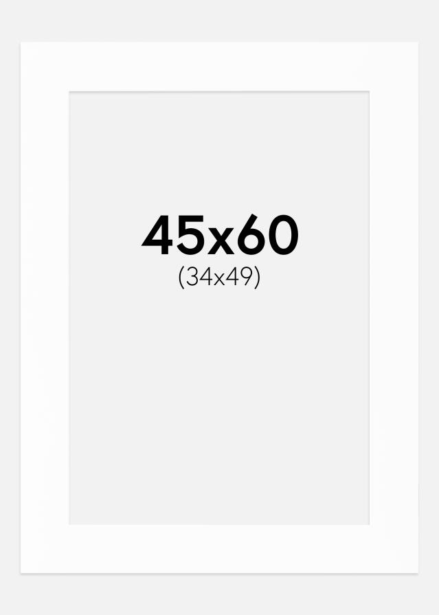 Galleri 1 Mount Canson White (White Core) 45x60 cm (34x49)