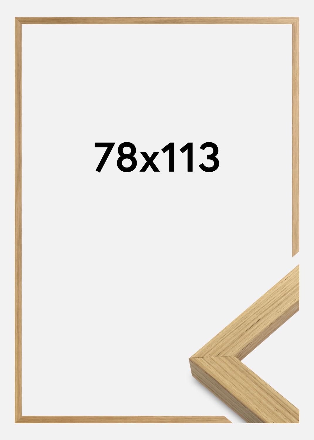 Product Image for Frame Blocky Acrylic glass Oak 78x113 cm