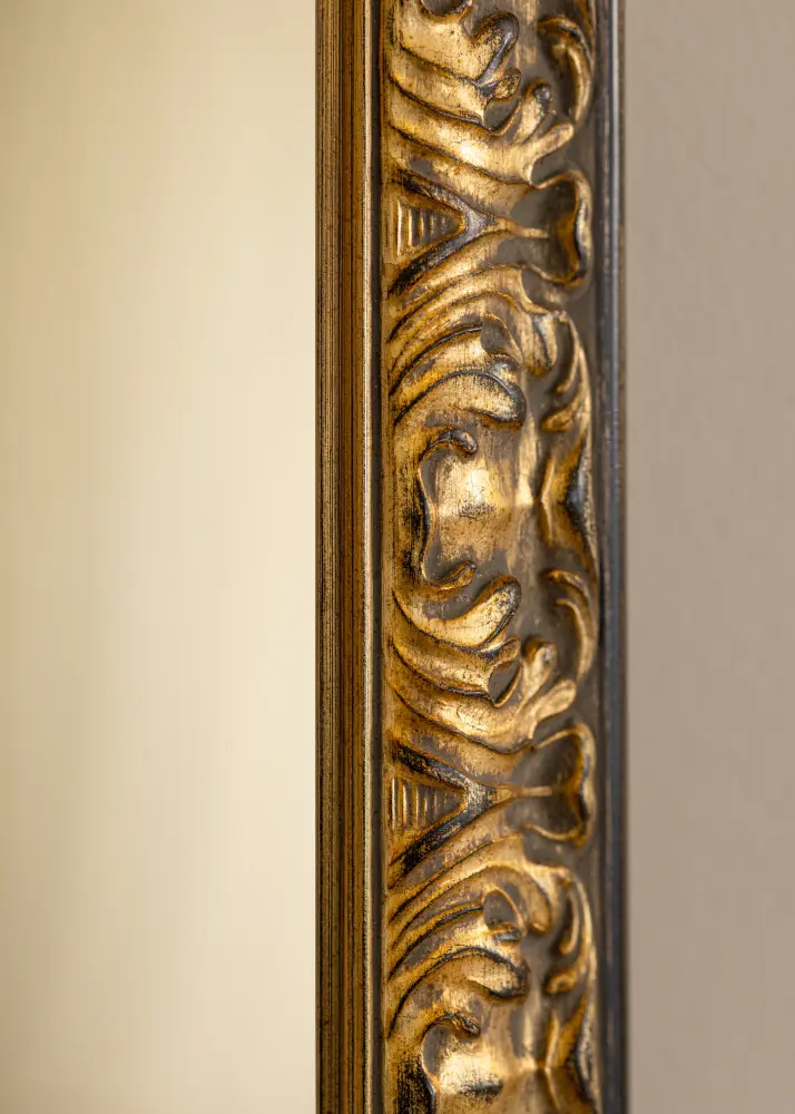 Ramverkstad Mirror Odin Gold/Black - Custom measurements
