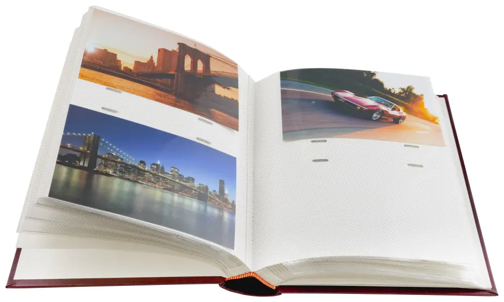 Focus Exclusive Line Super Photo Album Maroon - 200 Pictures in 10x15 cm (4x6