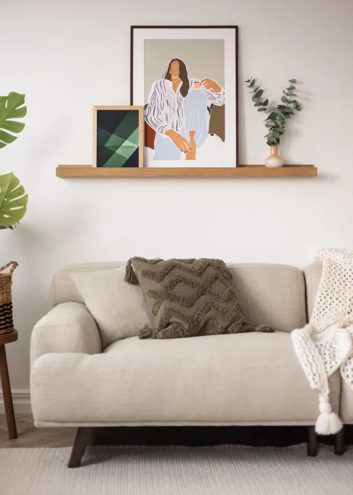 KAILA KAILA Picture Shelf Oak 130 cm