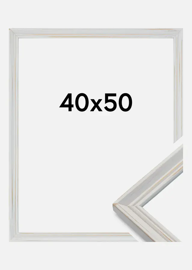 ZEP Frame Vintage Home White 40x50 cm