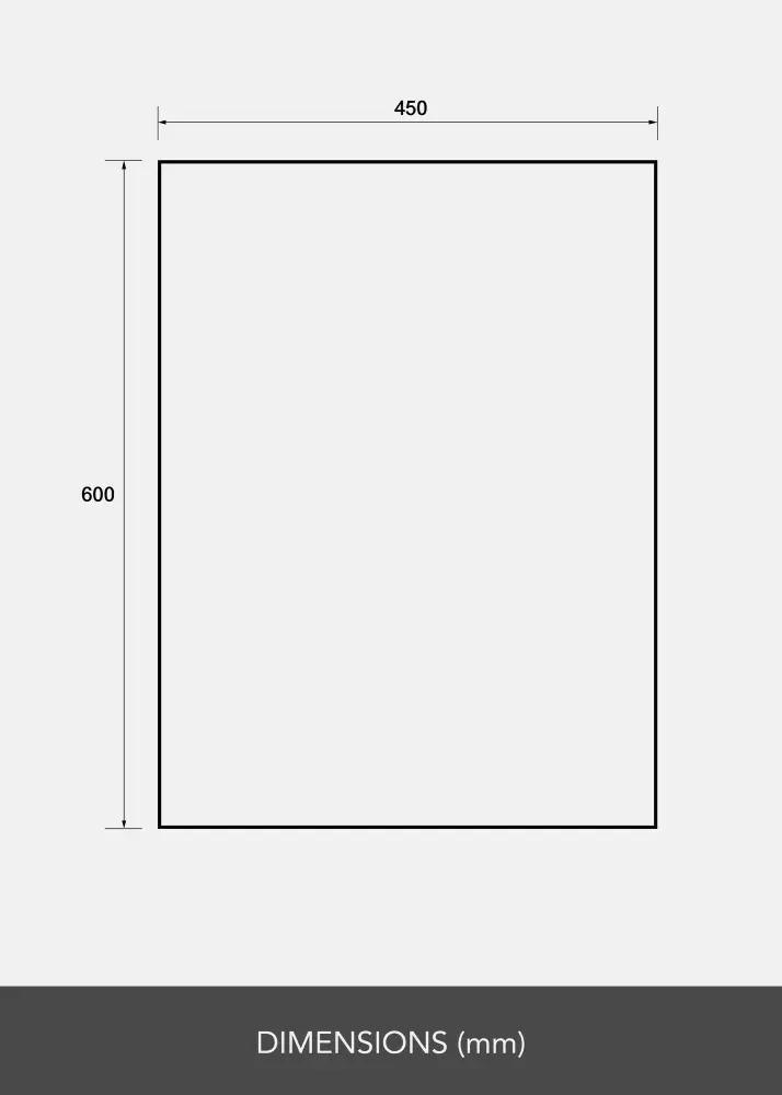 BGA Mirror Clarity 45x60 cm