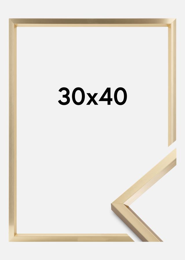 Walther Frame Steel Style Gold 30x40 cm