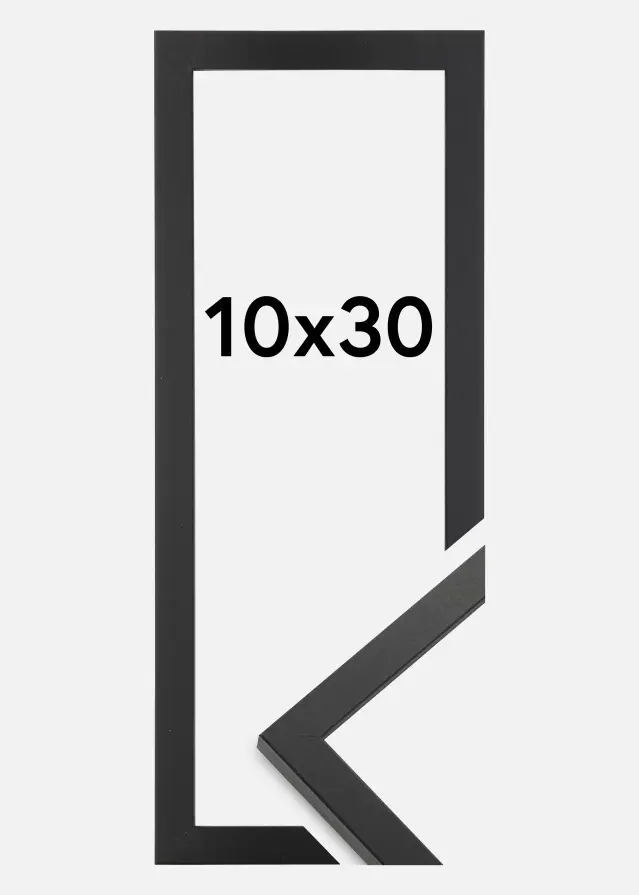 Artlink Factory I Frame Trendy Acrylic Glass Black 10x30 cm