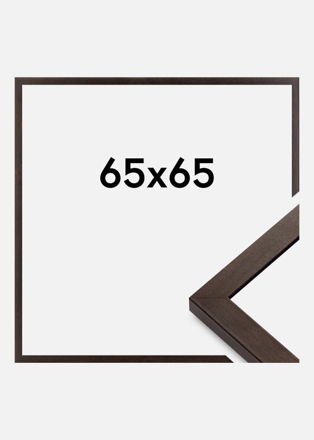 BGA Frame Selection Acrylic Glass Walnut 65x65 cm