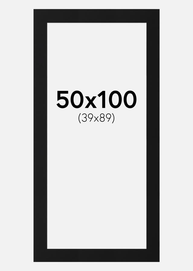 Artlink Mount Black Standard (White Core) 50x100 cm (39x89)