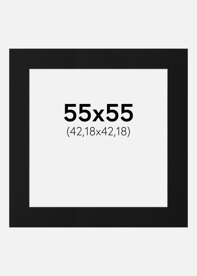 Artlink Mount Black Standard (White Core) 55x55 cm (42,18x42,18)