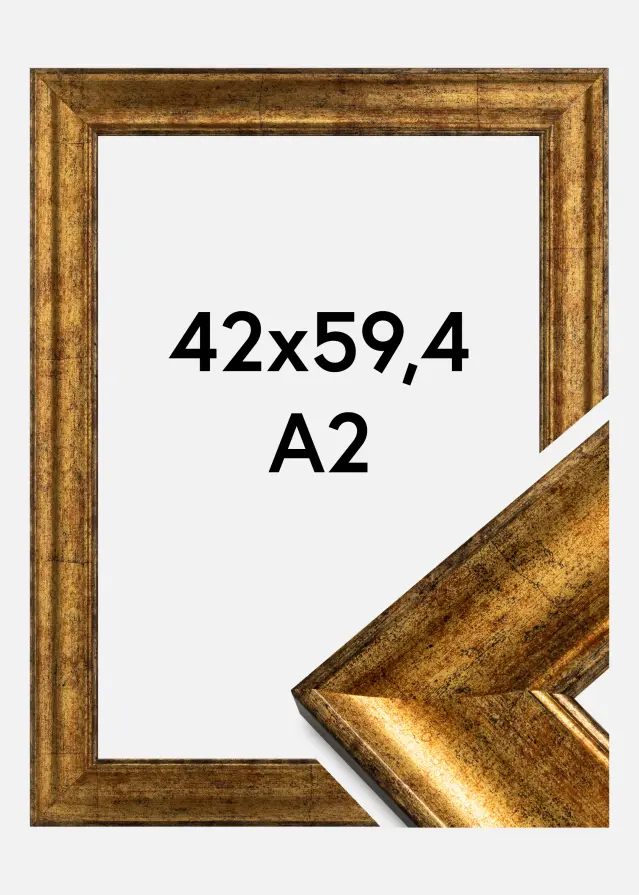 Galleri 1 Frame Saltsjöbaden Gold 42x59,4 cm (A2)