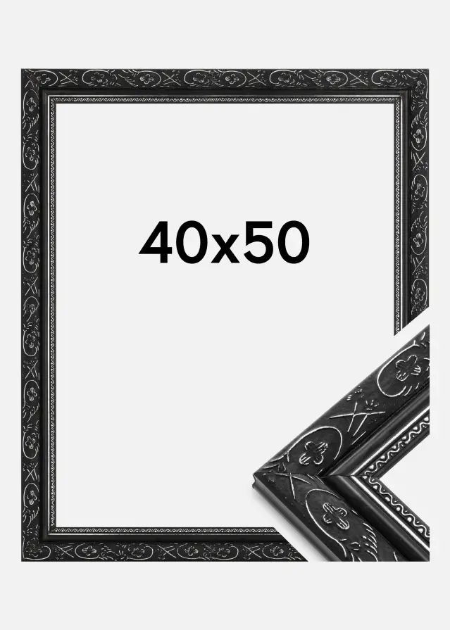 Walther Frame Barock Black 40x50 cm