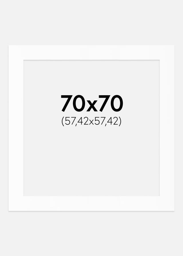 Artlink Mount White Standard (White Core) 70x70 cm (57,42x57,42)