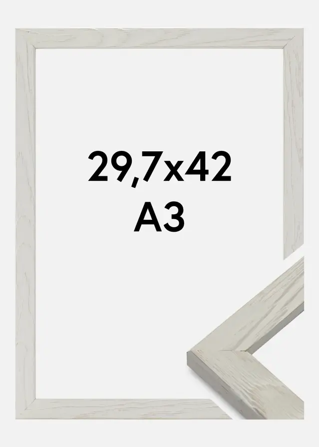 Galleri 1 Frame Segenäs White 29,7x42 cm (A3)