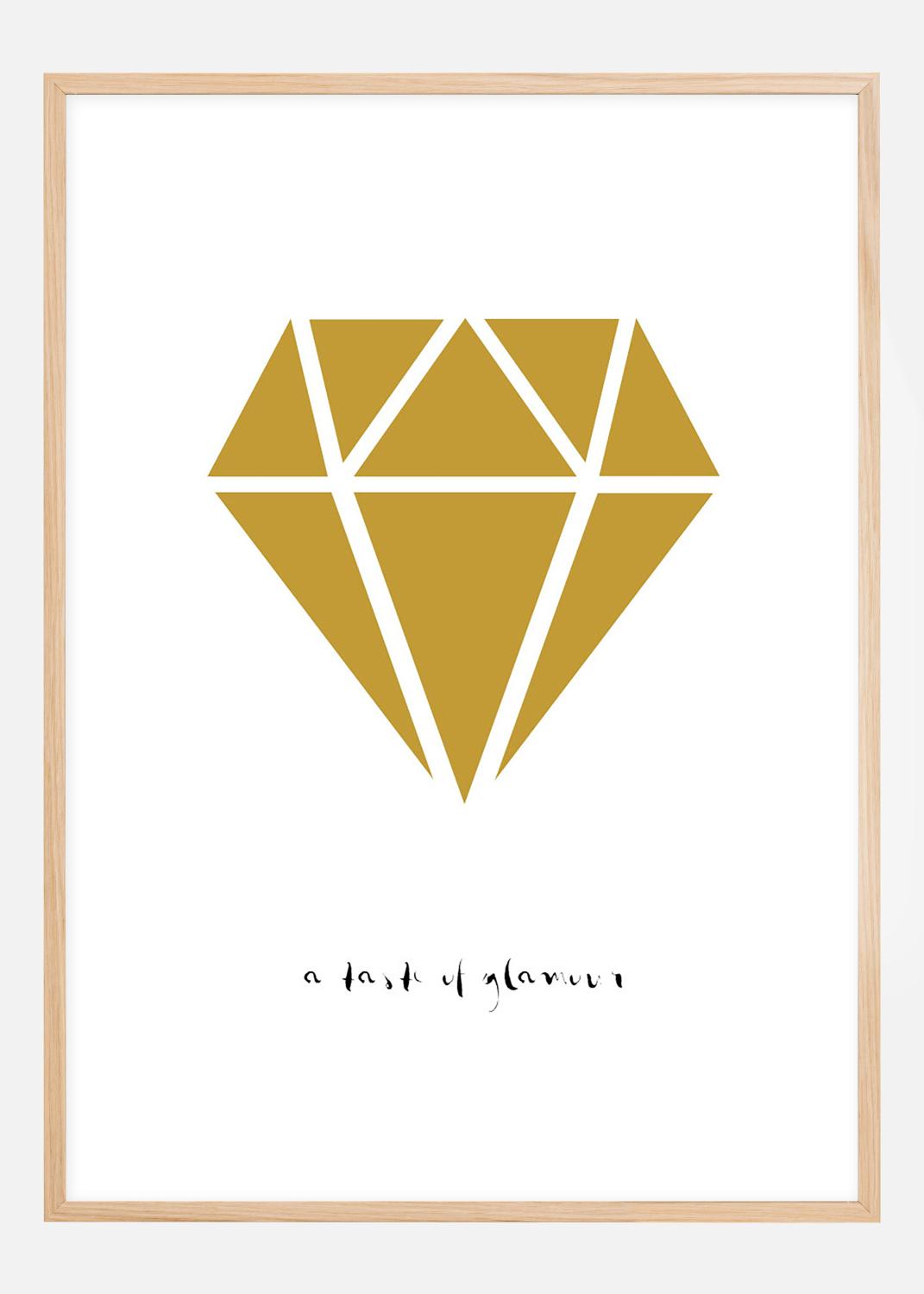Product Image for Diamond - Gold Poster (30x40 cm)