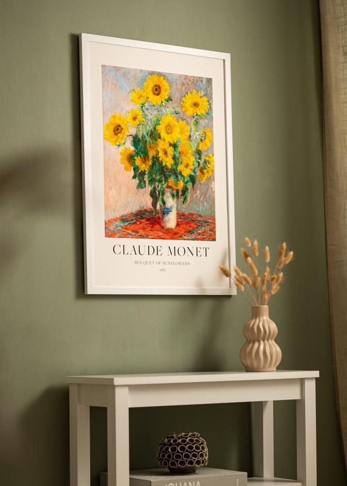 BGA Frame Deco Acrylic Glass White 50x60 cm