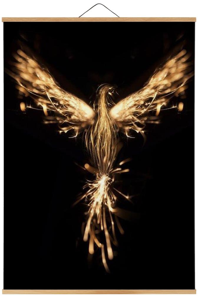 Estancia Poster hangers Oak - 100 cm