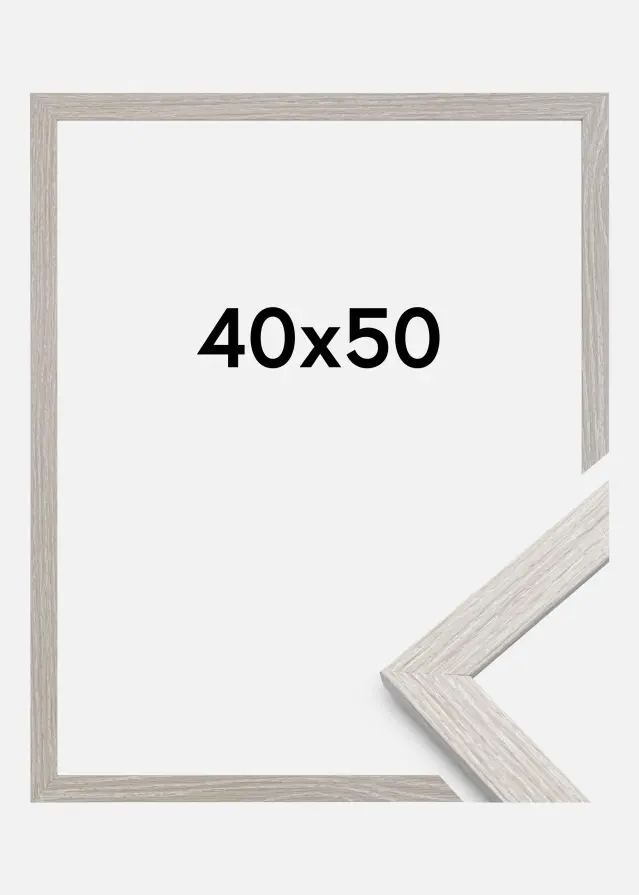 Estancia Frame Stilren Light Grey Oak 40x50 cm
