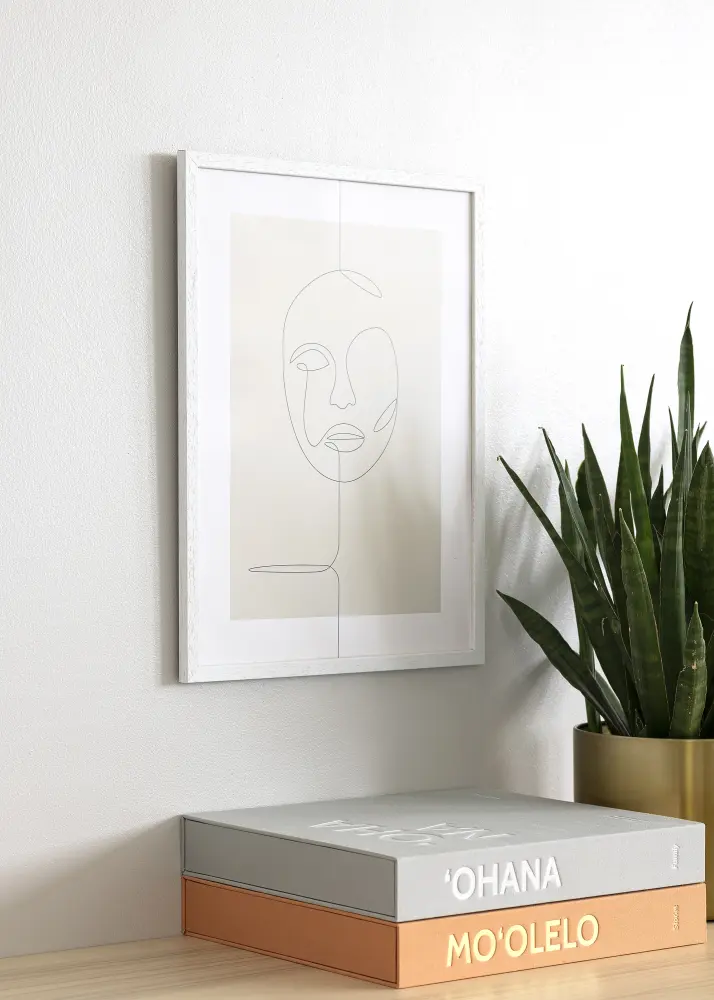 Galleri 1 Frame Edsbyn Cold White 22,7x50 cm