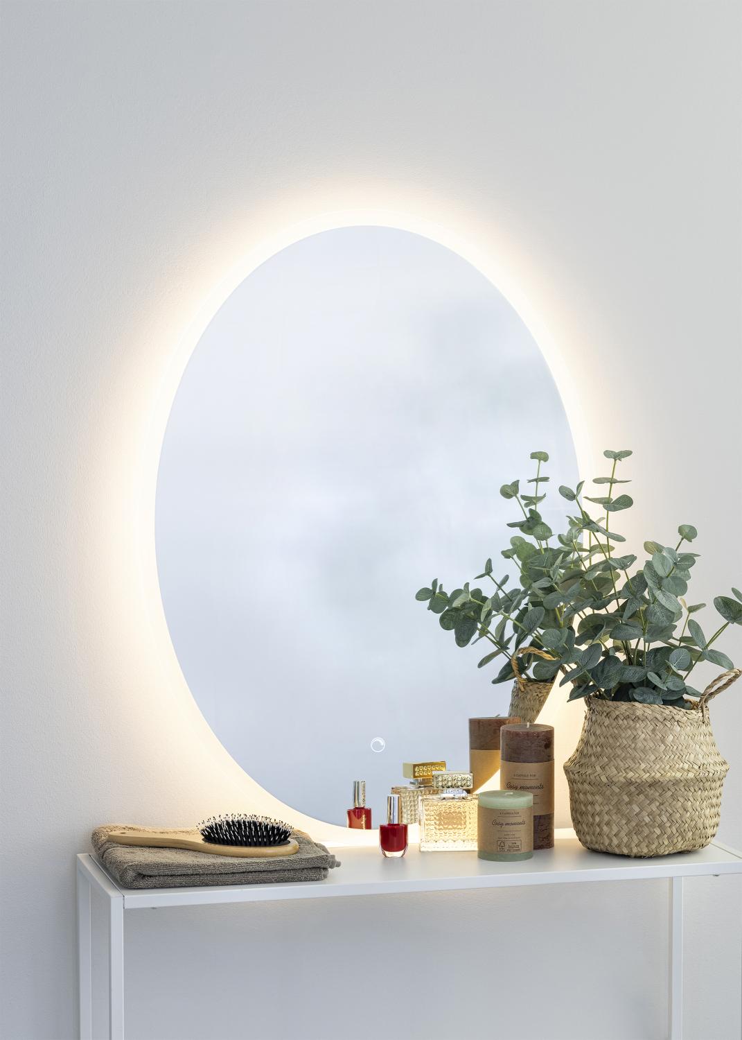 Product Image for KAILA Mirror Oval LED 60x80 cm