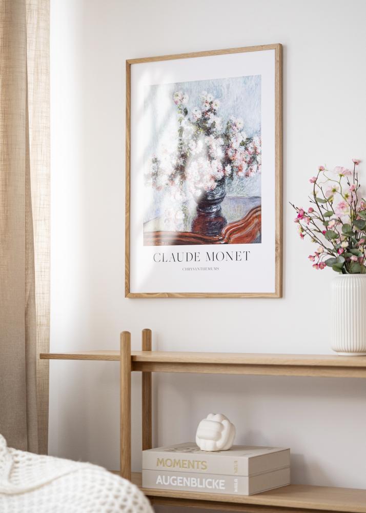 BGA Frame Solid Oak Acrylic Glass 21x29.7 cm (A4)