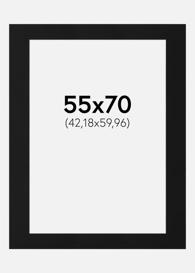 Artlink Mount Black Standard (White Core) 55x70 cm (42,18x59,96)