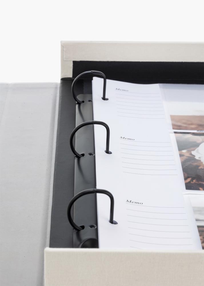 KAILA KAILA MEMORIES Warm Grey XL - Coffee Table Photo Album - 60 Pictures in 10x15 cm