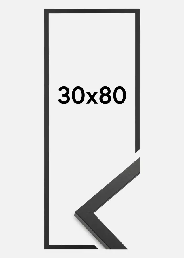 Artlink Factory I Frame Trendy Acrylic Glass Black 30x80 cm