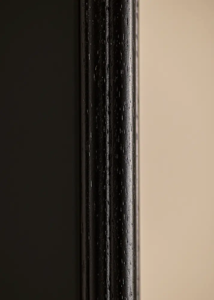 Ram med passepartou Frame Horndal Black 40x60 cm - Picture Mount Black 32.9x48.3 cm (A3+)