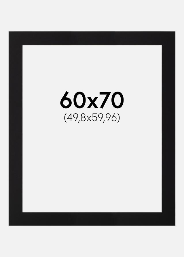 Artlink Mount Black Standard (White Core) 60x70 cm (49,8x59,9)