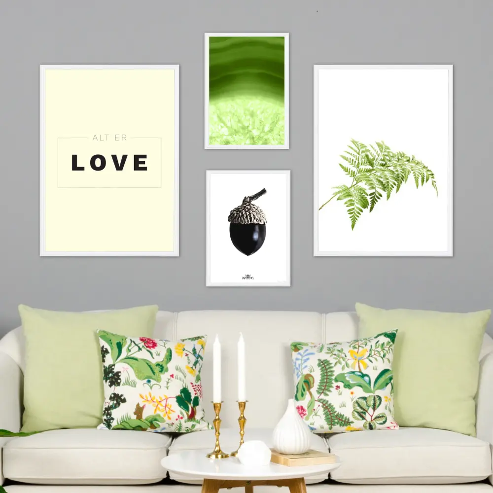 Bildverkstad Quote - Skam - Alt er love - Yellow