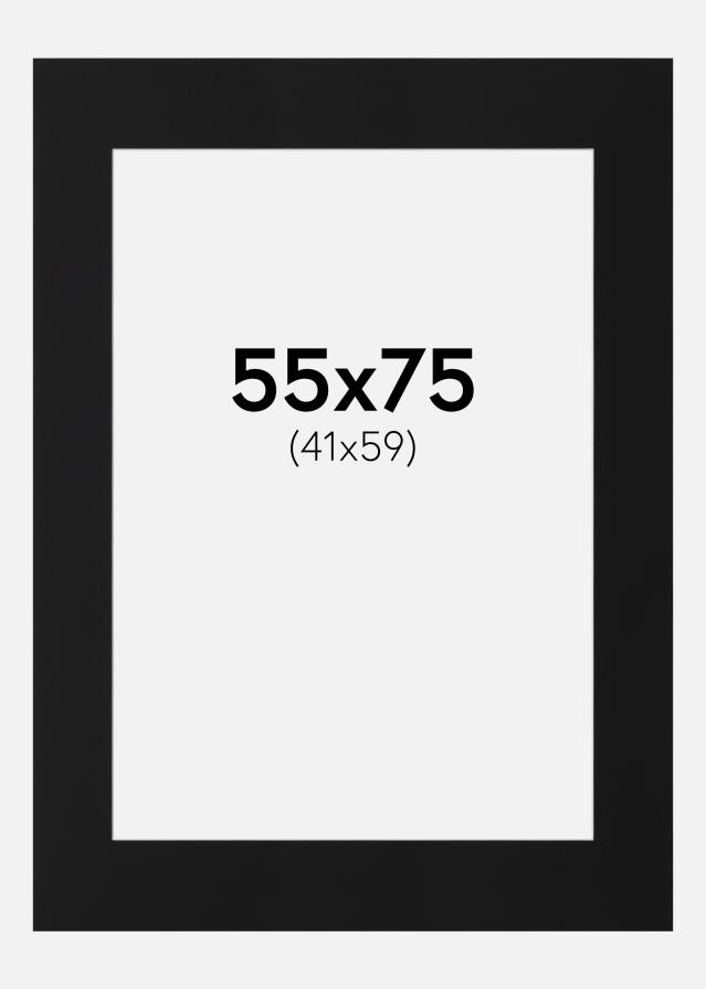 Artlink Mount Black Standard (White Core) 55x75 cm (41x59)