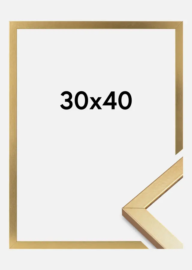 Mavanti Frame Minerva Acrylic Glass Gold 30x40 cm