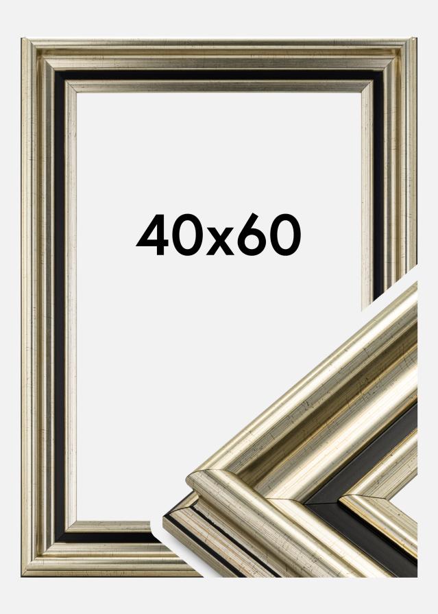Ramverkstad Frame Gysinge Premium Silver 40x60 cm