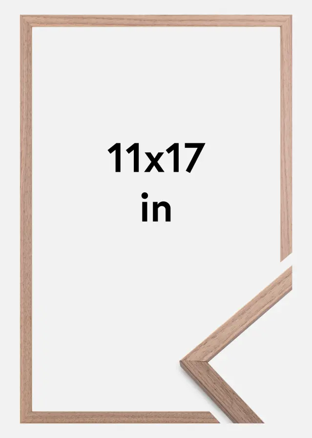 Galleri 1 Frame Edsbyn Light Walnut 11x17 inches (27,94x43,18 cm)