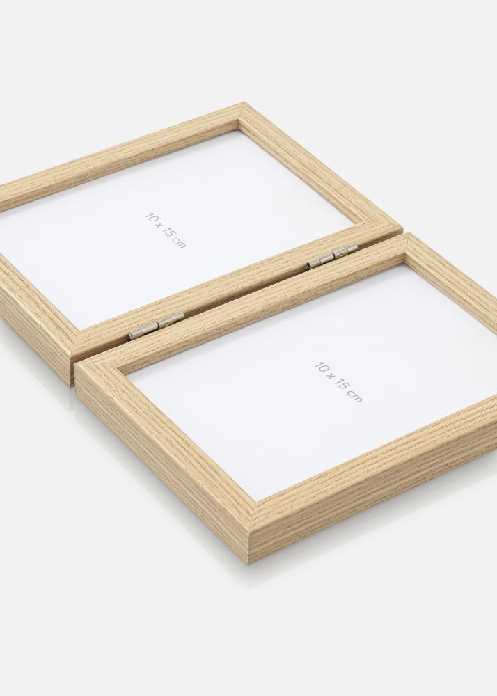 BGA Folding Frame Oak 10x15 cm