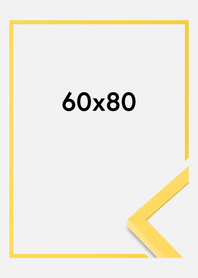 Artlink Colorful Acrylic Glass Yellow 60x80 cm