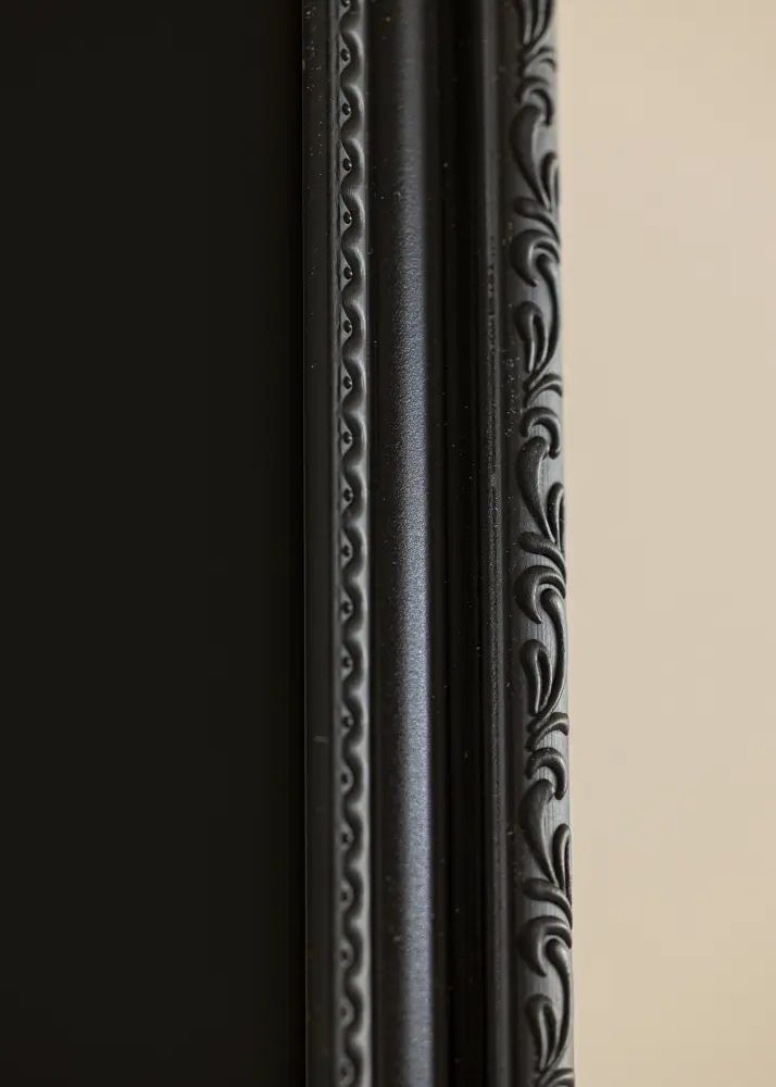 Ram med passepartou Frame Abisko Black 20x25 cm - Picture Mount Black 15x20 cm
