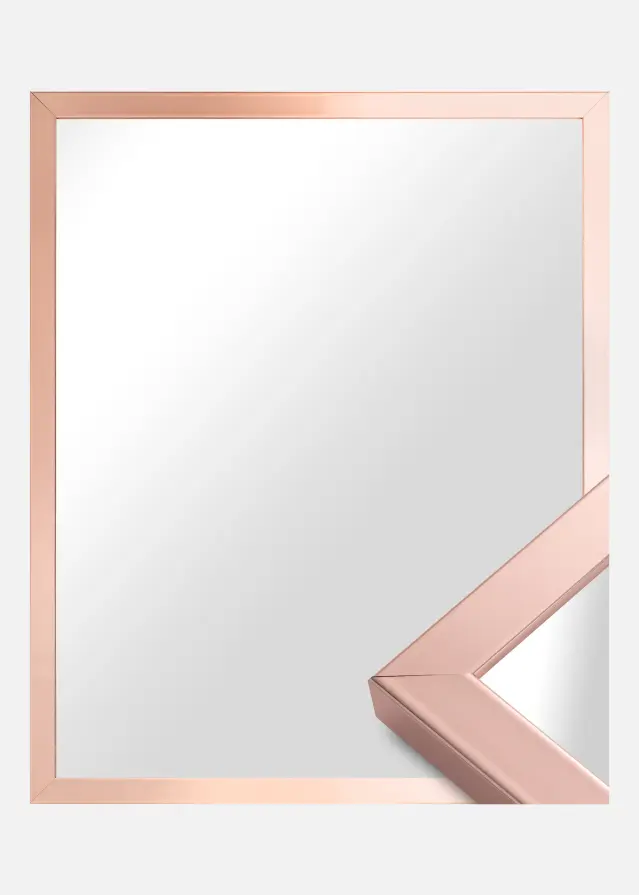 Ramverkstad Mirror Devon Rose Gold - Custom Size