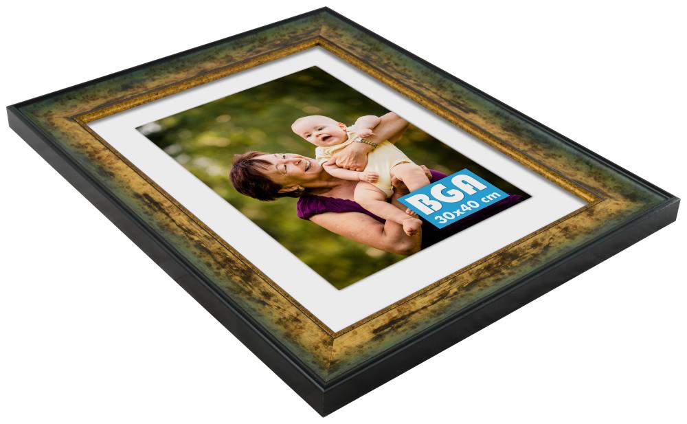 Ramverkstad Frame Roxen Gold Marbled - Custom Size