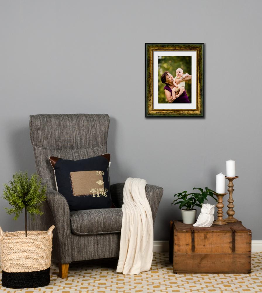 Ramverkstad Frame Roxen Gold Marbled - Custom Size