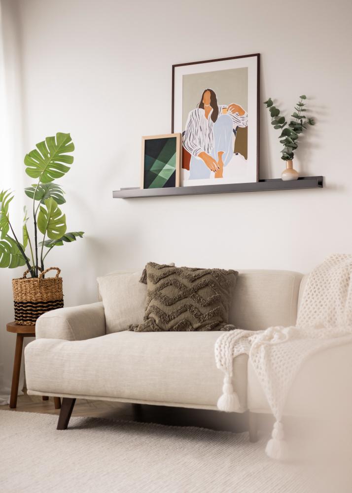 KAILA KAILA Picture Shelf Black 120 cm