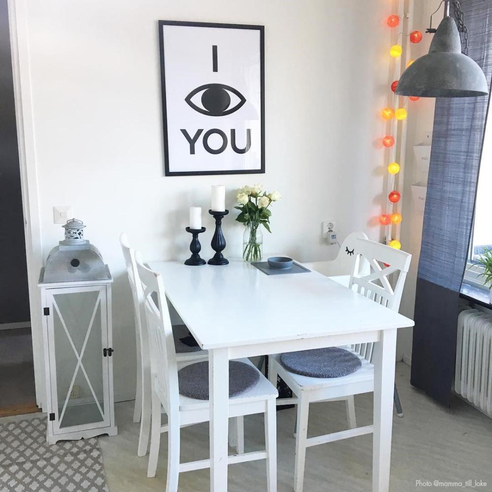 Bildverkstad I see you - White Poster