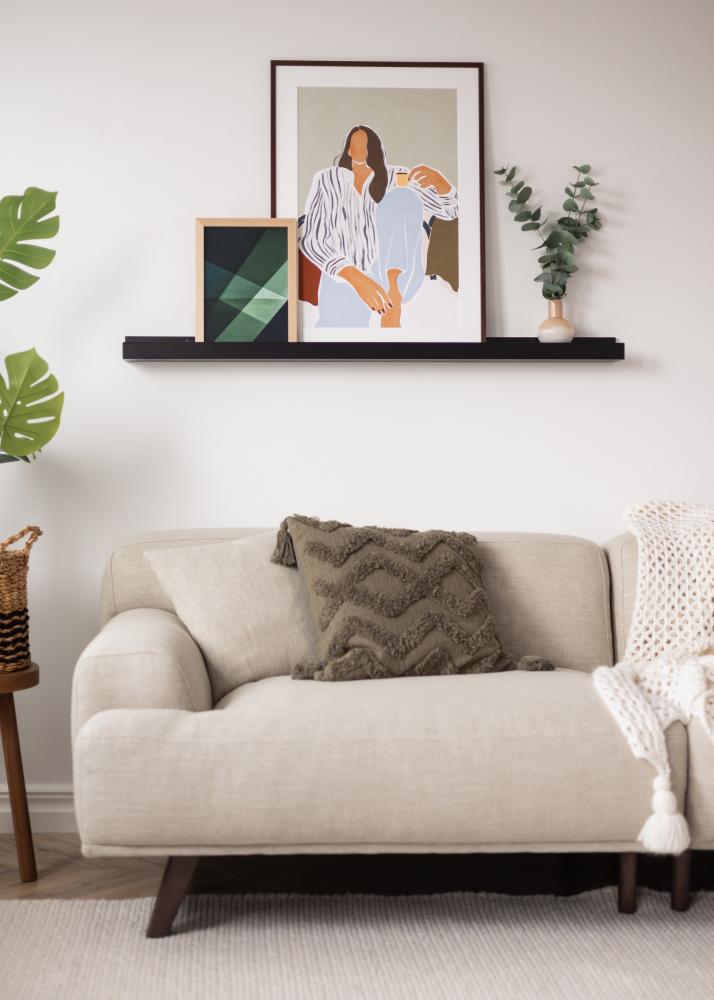 KAILA KAILA Picture Shelf Black 120 cm